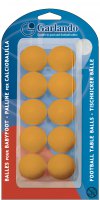 Pack of 10 Orange Garlando Table Footballs