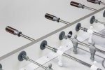 Garlando G500 Pure White Football Table - Telescopic Rods