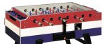 Garlando Red White & Blue Coin Operated Football Table - Cabinet