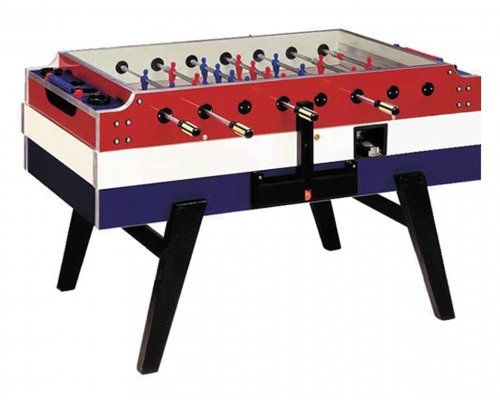 Garlando Red White & Blue Football Table